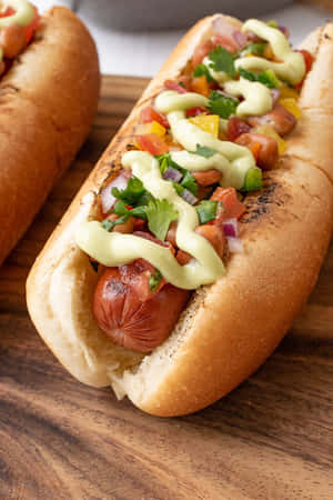 Imágenes de hot dogs — Hot Dog Fondos de pantalla