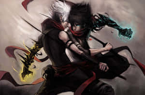 Fondo de pelea de anime — Anime pelea Fondos de pantalla