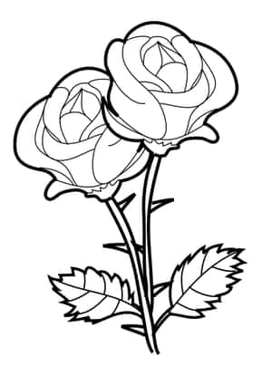 Dibujos de flores para colorear — iPad Air Fondos de pantalla