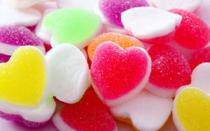 Dulces Corazones de Caramelo de Amor