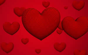 Fondo estético de corazón