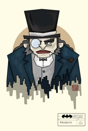 El Caballero Oscuro se enfrenta a The Penguin — POCO Pad X1 Fondos de pantalla