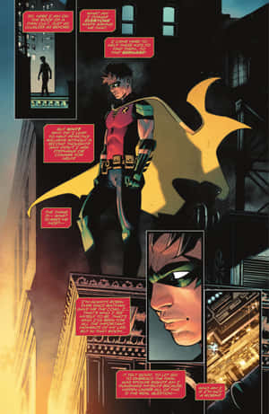 El dinámico Tim Drake en acción — Infinix Xpad GT Fondos de pantalla