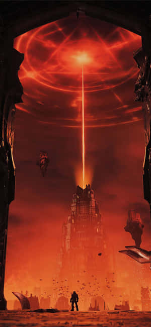 El Doom Slayer en acción en Doom Eternal — Infinix GT Fondos de pantalla