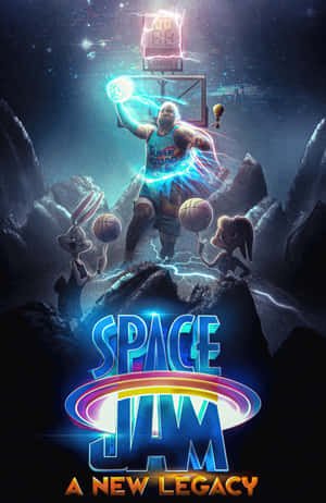 El mundo del Tune Squad, listo para enfrentarse al Goon Squad en Space Jam: Una nueva era — Galaxy Z Fold 8 Fondos de pantalla