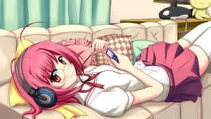 El Mundo que Solo Dios Conoce Relajándose — Chica anime linda Fondos de pantalla