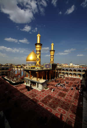 El Paisaje Sereno de Karbala al Atardecer — POCO Pad X1 Fondos de pantalla