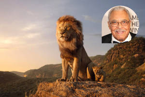 El Rey León James Earl Jones — León Fondos de pantalla