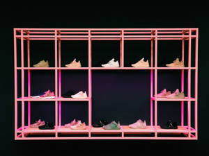 Fondo de pantalla de Elegante Zapatero Rosa — 4:3 Fondos de pantalla