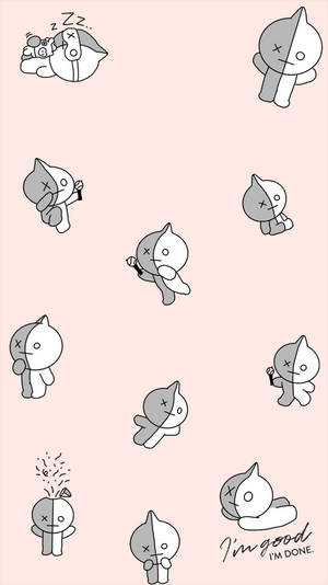 Fondo de pantalla de encantador Van BT21 — 9:16 Fondos de pantalla