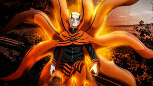 Naruto Modo Barión al Aire Libre — Modo baryon de naruto Fondos de pantalla