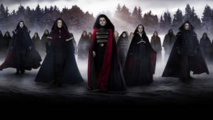 Fondo de pantalla del enfrentamiento del aquelarre Volturi de la Saga Crepúsculo