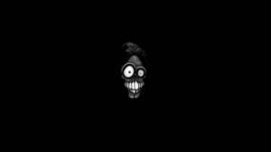 Esqueleto aterrador y tenebroso — Oscuro Fondos de pantalla