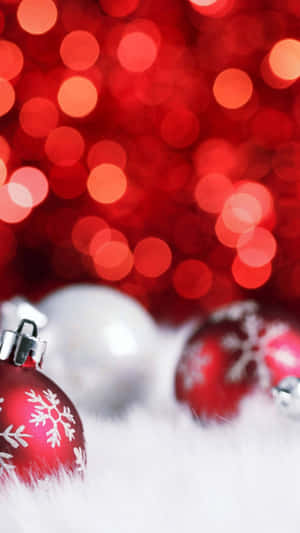 Fondo rojo de Navidad