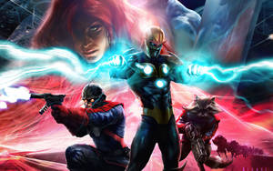 Equipo del Imperio de Thanos — Marvel Fondos de pantalla