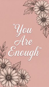 Cita inspiradora estética con margaritas sobre fondo rosa — Estético lindo GIF Fondos de pantalla