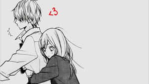 Escena de anime en blanco y negro impresionante — Anime en Blanco y Negro Fondos de pantalla