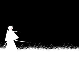 Escenario de Anime en Blanco y Negro — Anime oscuro GIF Fondos de pantalla