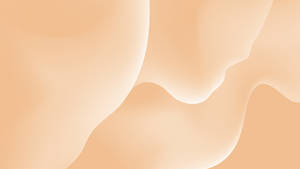 Escritorio abstracto estético crema