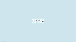 Escritorio Estético Minimalista con Frase Ve lo Bueno en Todo — Estético minimalista GIF Fondos de pantalla