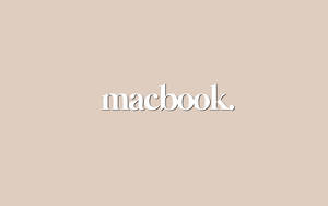 Escritorio Minimalista Estético de Macbook — Estética beige marrón GIF Fondos de pantalla