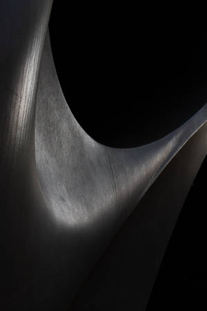 Escultura abstracta negra tenue — Oscuro Fondos de pantalla