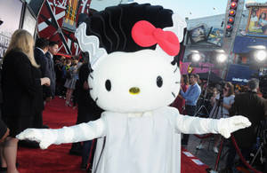 Fondo de pantalla de espeluznante Hello Kitty momia de Halloween — Hello Kitty Halloween Fondos de pantalla