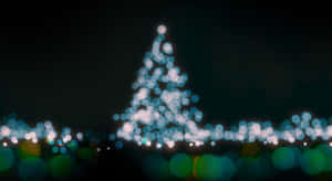 Fondo de luces navideñas — Luces de Navidad Fondos de pantalla