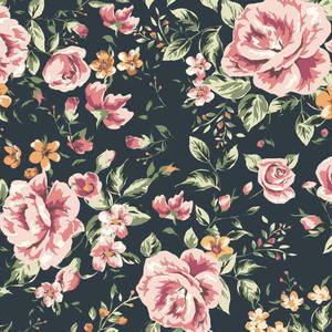 Fondo de pantalla de estampado floral clásico — Floral Fondos de pantalla