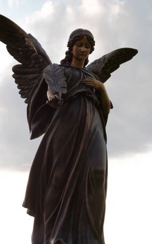Estatua de Ángel Encargada por la Iglesia Católica — Honor Pad 20 Pro Fondos de pantalla