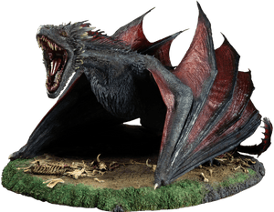 Estatua de Dragón Feroz de Game of Thrones