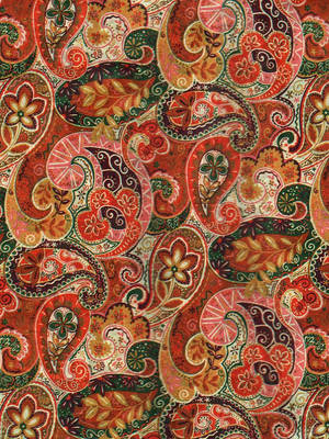 Flores y hojas naranjas de estética boho — Estético boho Fondos de pantalla