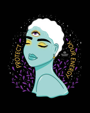 Fondo de pantalla Estética Bruja del Tercer Ojo