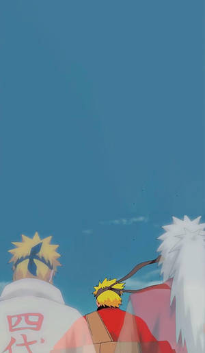 Estética de Minato, Jiraiya y Naruto