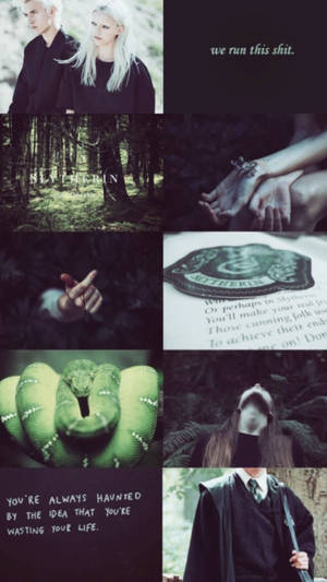 Estética de amantes de Draco Malfoy — Estética de Slytherin Fondos de pantalla