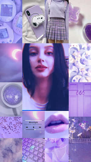 Estética Egirl — Púrpura oscuro aesthetic Fondos de pantalla