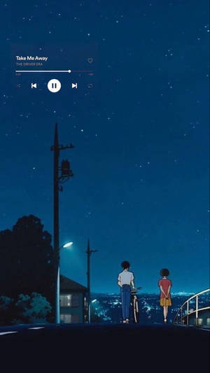 Fondo de pantalla de estética emo anime
