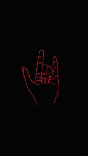 Fondo de pantalla de estética emo rock and roll