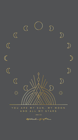 Estética Espiritual de Fase Lunar — Estética Espiritual Fondos de pantalla