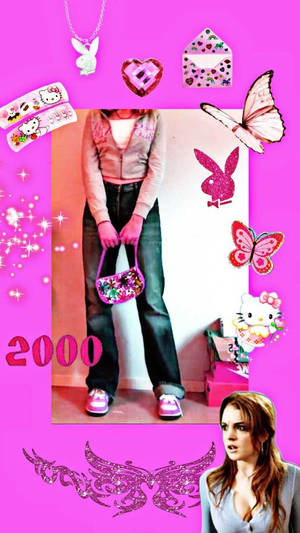 Estética Indie Kit Lindsay Lohan Rosa — Estética de chico indie Fondos de pantalla