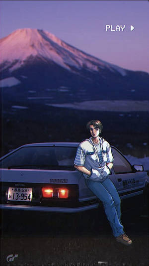 Estética JDM de Initial D — Anime coche Fondos de pantalla