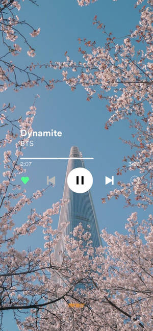 Fondo de pantalla Estética Musical BTS Dynamite — iPhone 16 Fondos de pantalla
