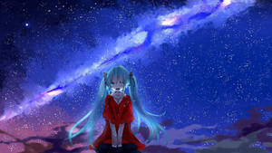 Estética Triste de Hatsune Miku Anime
