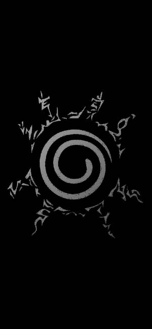 Estilo de Sellado de Ocho Trigramas Naruto Negro — Galaxy S26 Ultra Fondos de pantalla