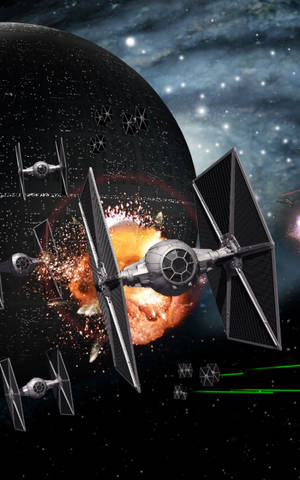 Estrella de la Muerte de Star Wars Tablet — Galaxy Tab S11 Fondos de pantalla