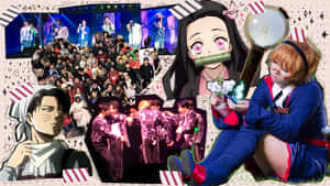 Estrellas del Kpop Talentosas en el Escenario — Kpop GIF Fondos de pantalla