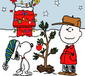 Fondo de pantalla Estrellas Navideñas de Snoopy — Snoopy navidad Fondos de pantalla