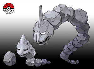 Evolución de Onix desde una pequeña roca — Anime escritorio Fondos de pantalla