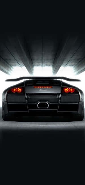 Lamborghini Negro iPhone — Galaxia A17 Fondos de pantalla