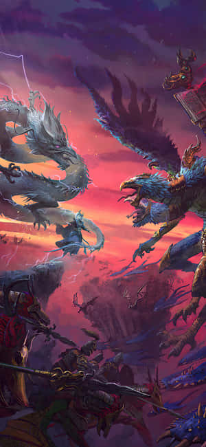 Iphone X Total War Warhammer Fondo — Nubia Focus 2 Fondos de pantalla